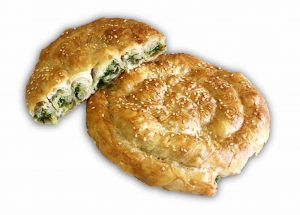 Börekschnecke - Spinat-Fetakäse